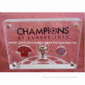 Acrylic Medal Award with Magnetic Function, Special Design in Football Game Awarding